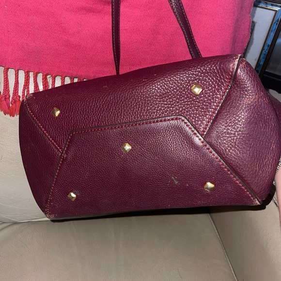 Authentic MCM pebbled leather satchel with removable strap conversion handbag - Picture 8 of 17